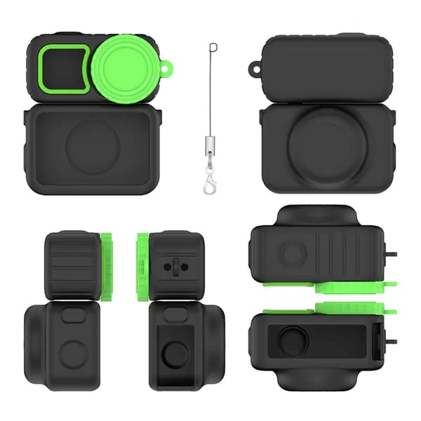 Силиконовый чехол для DJI Osmo Nano, чёрный, защита от падений и пыли