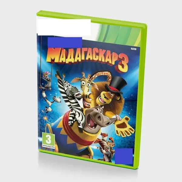 Игра Мадагаскар 3 игра (XBox 360