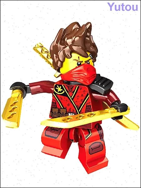 Фигурка "Ninjago Ниндзяго", ниндзя Кай, конструктор