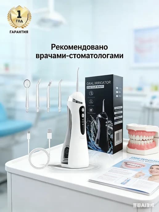 Ирригатор для зубов и десен портативный