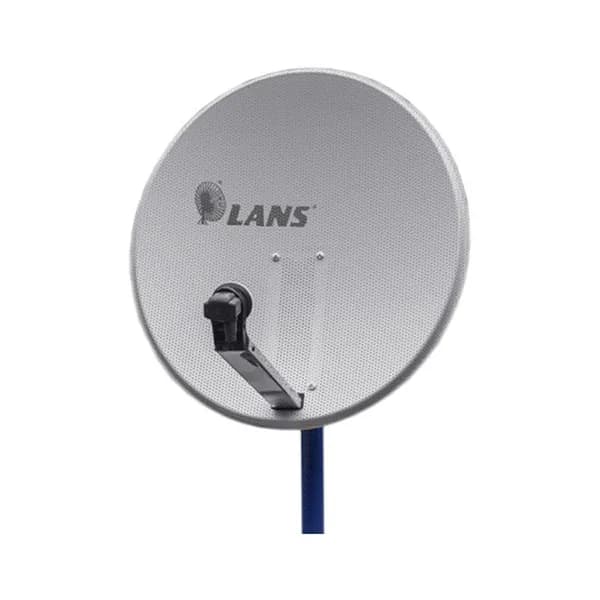 Спутниковая антенна LANS 0,6 м перфорированная LANS-65, белая