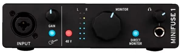 Звуковая карта Arturia MiniFuse 1 Black, 800101