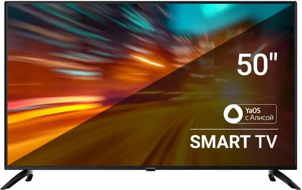 SUNWIND Телевизор SUN-LED50XU400 50" 4K UHD, черный
