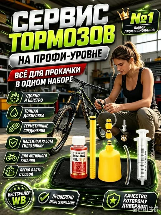 Мини инструмент прокачка тормозов с маслом