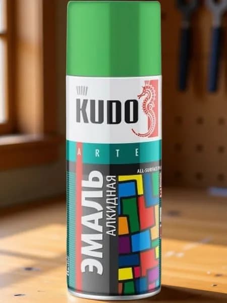 Эмаль универсальная KUDO светло-зеленая