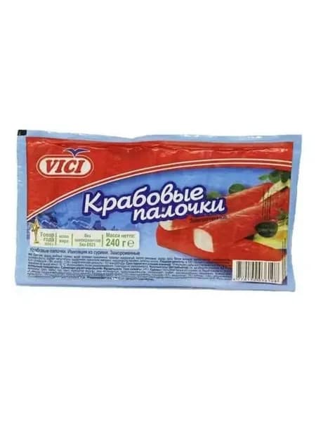 Крабовые палочки Vici замороженные 240 г