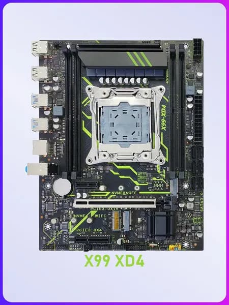 Atermiter 2011-3 X99-XD4, LGA 2011-3, DDR4, Материнская плата