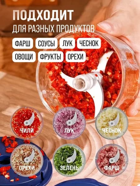 Мини-электрическая чеснокодавилка