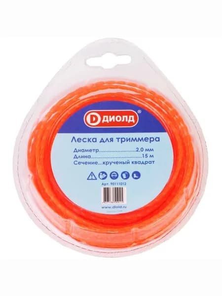 Диолд Леска для триммера 2 мм