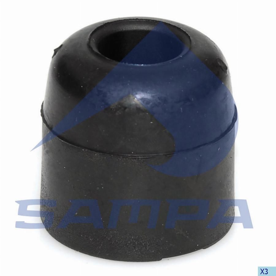 Отбойник кабины 21*50*50 верхний Volvo FH, FM (Sampa)