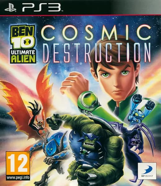 Игра Ben 10 Ultimate Alien: Cosmic Destruction (PlayStation 3, Английская версия)
