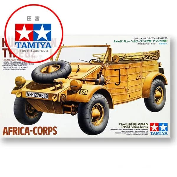 Tamiya 1:35 Pkw.K1 WAGEN TYPE82 сборная модель