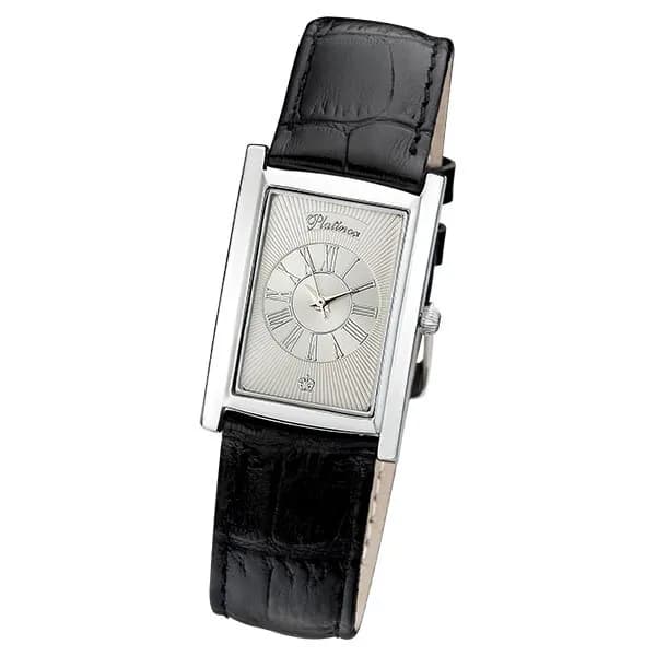Мужские серебряные часы Platinor Одиссей, арт. 50200.223