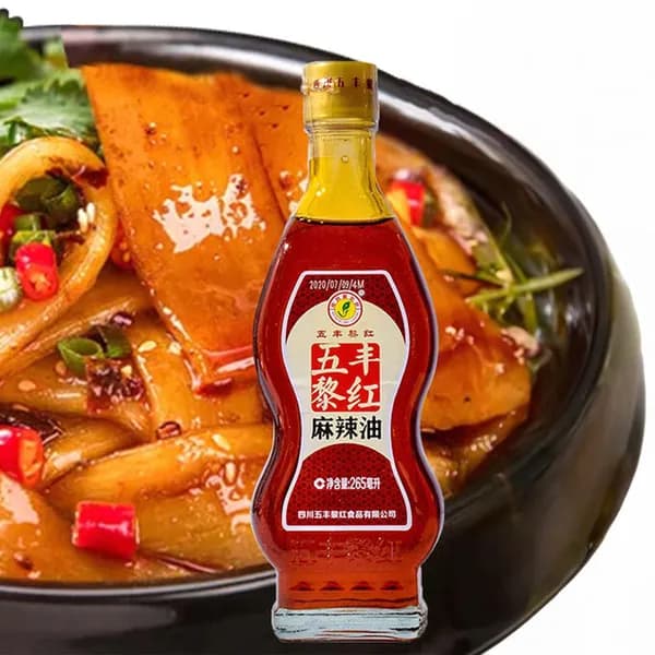 Масло рапсовое "WufengLihong" нерафинированное Сычуаньский перец 265 мл, 345128