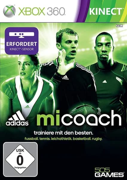 Игра Adidas MiCoach (только для Kinect) (XBox 360, Английская версия)