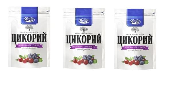 Бабушкин Хуторок Цикорий с черникой и брусникой растворимый, 100г ,3 шт