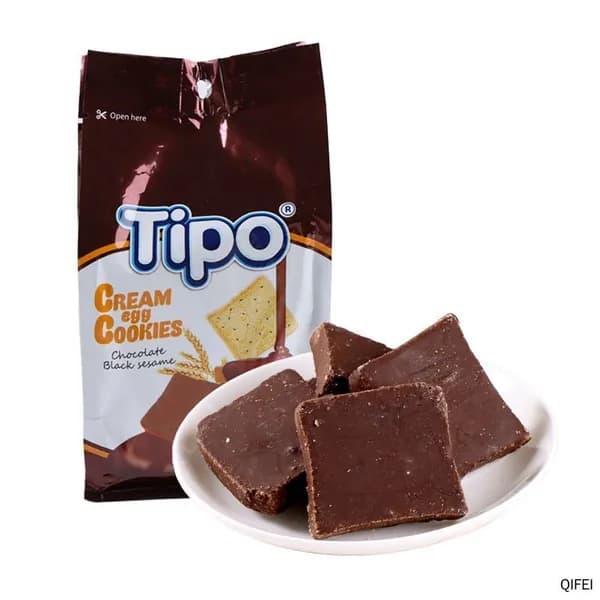 Хлебные ломтики Tipo с шоколадным покрытием, 1 упаковка (около 9 шт), 90 г