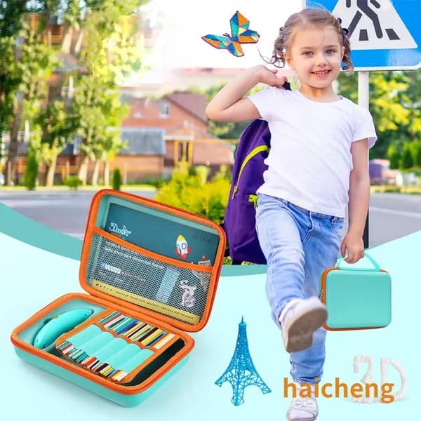 Чехол для 3D-ручки 3Doodler Start+ Essentials (2024), ЭВА, жёсткая защита