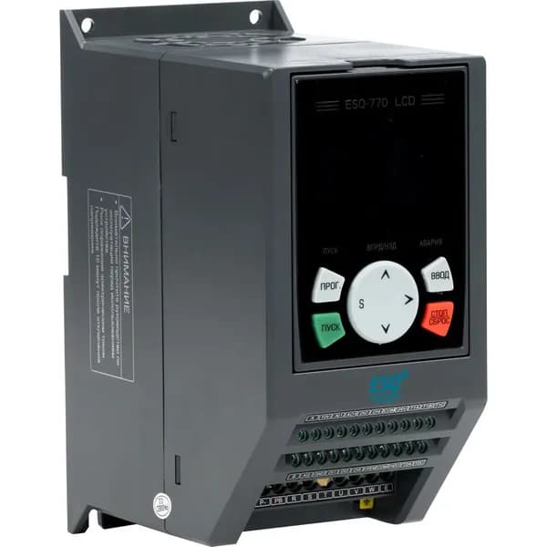 Частотный преобразователь ESQ -770-4T-0040 4/5.5кВт, 380 В 08.04.304510