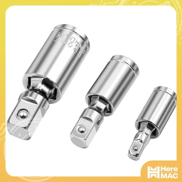 Кардан шарнирный,1/4" 3/8" 1/2"AV Steel",3шт HEREMAC