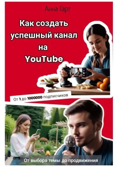 Как создать успешный канал на YouTube | Гарт Анна | Электронная книга
