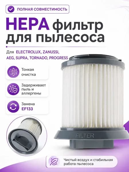HEPA фильтр для пылесоса Zanussi ZANS750