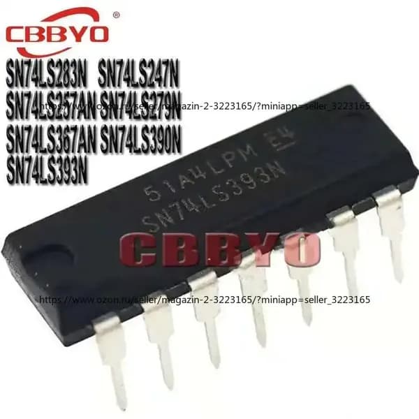 5шт /упак SN74LS393N 74LS393N DIP-14