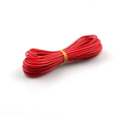 Провод 16 AWG 1,5 мм PVC до 105 градусов (26*0.24 мм ) красный