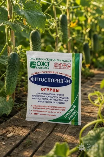 удобрение и защита огурцов