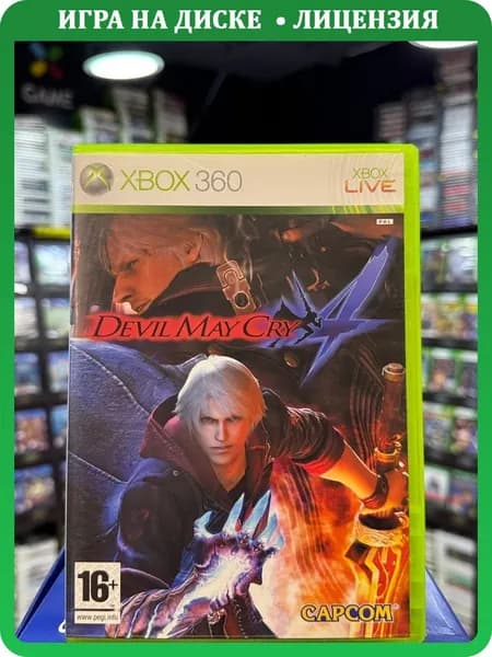 Игра Devil May Cry 4 (Xbox 360) (Box)
