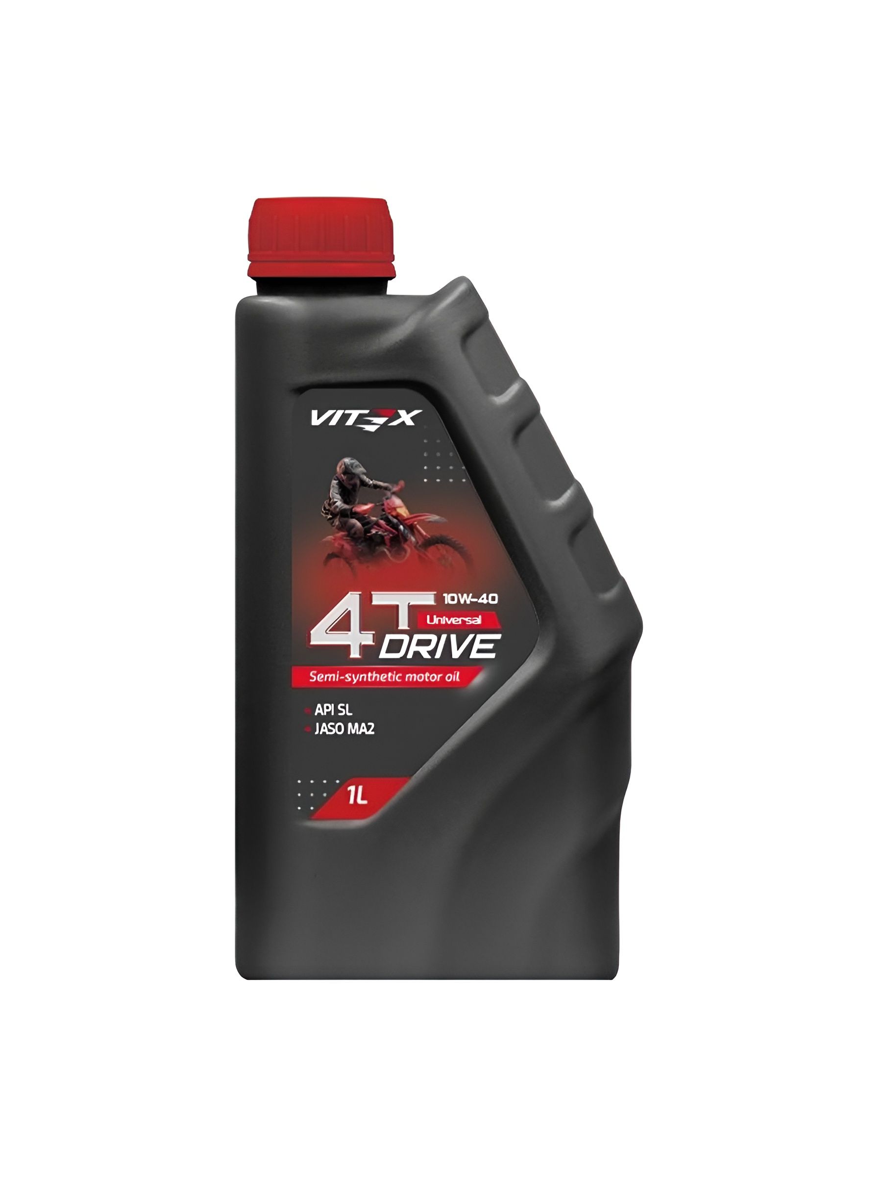 Vitex 10W-40 Масло моторное, Полусинтетическое, 1 л