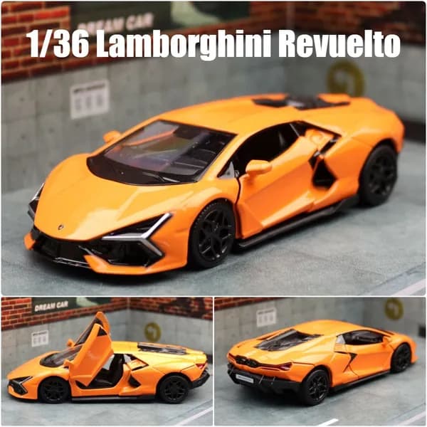 RMZ CITY 1:36 Коллекционная металлическая машина Lamborghini Revuelto HPEV