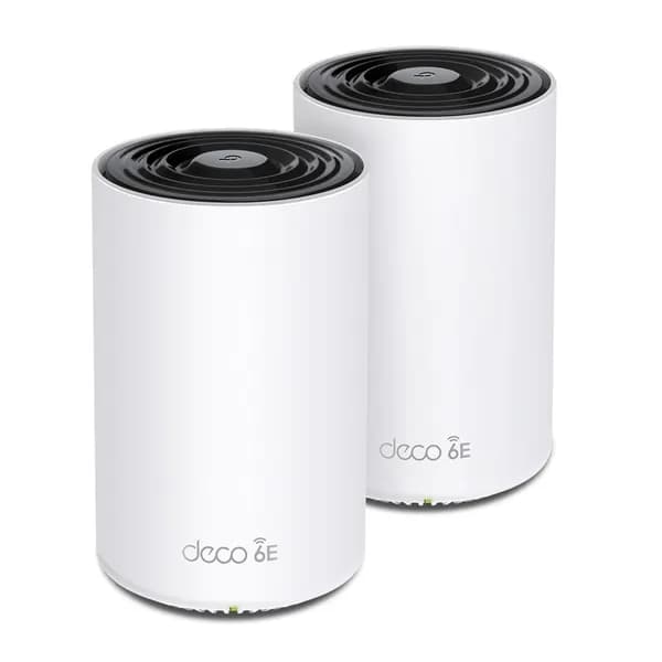 Комплект из 2 антенн TP-Link Deco XE75 AXE5400 Tri-Band Mesh Wi-Fi 6E System для помещений