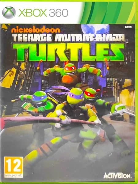 Teenage Mutant Ninja Turtles 2013 Английский язык Видеоигра на диске Xbox 360. Товар уцененный