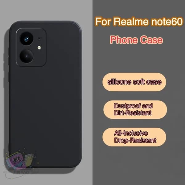 Товар в наличииЧехол дляRealme Note60 , лаконичный, противоскользящий, устойчивый к загрязнениям защитный чехол.