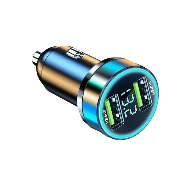 Автомобильное USB-зарядное устройство 3.0 Type-A 6A, быстрое для смартфонов и планшетов / компактный дизайн для путешествий