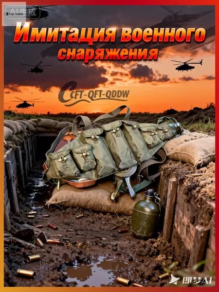 Ретро тактический нагрудник военного стиля, многокарманный, регулируемые лямки, цвет хаки