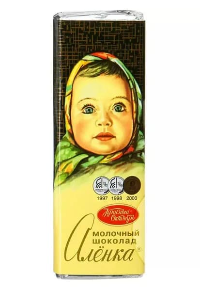 РотФронт Шоколад молочный Аленка, 20 г