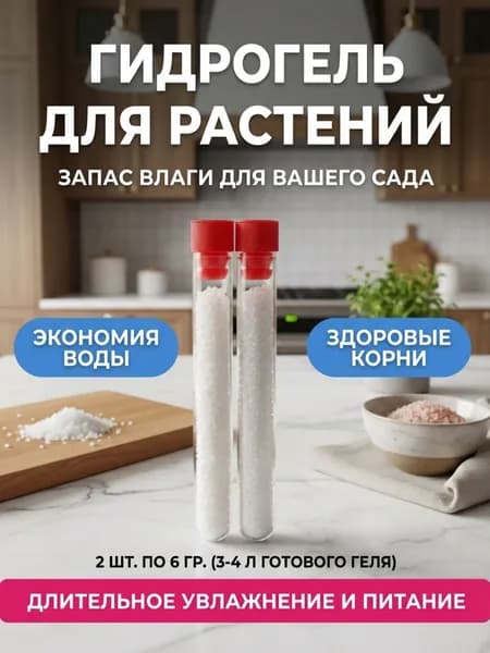 Гель для растений (гидрогель, 2шт по 6гр)