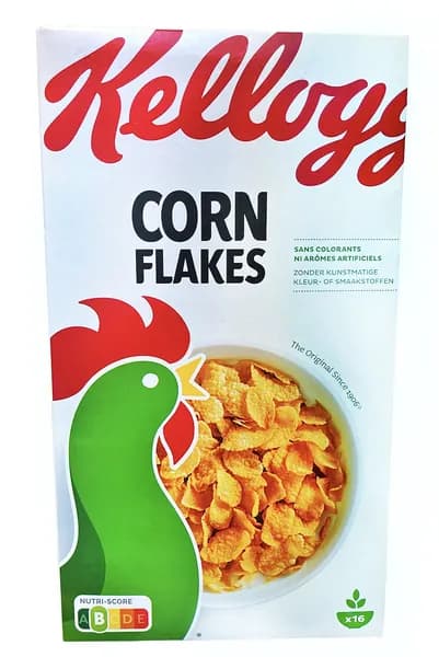 Хлопья Kellogg's Corn Flakes кукурузные 500г, Франция