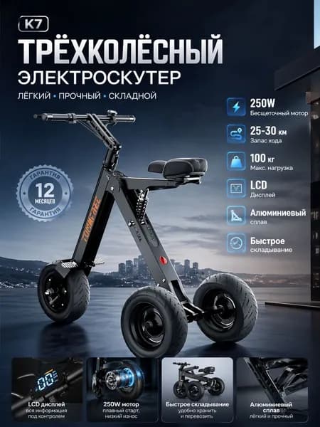 Электровелосипед, 250 Вт