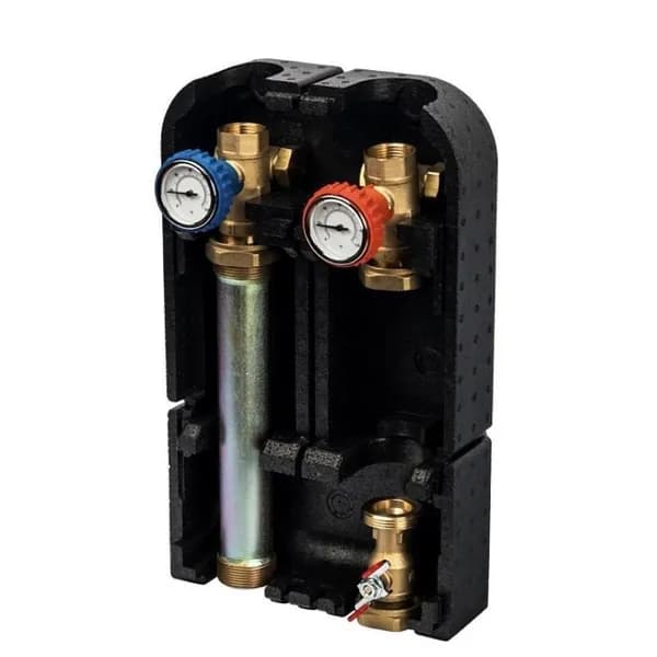 STOUT SDG-0001-002501 Насосная группа с прямым контуром 1" без насоса в теплоизоляции(180мм) STOUT (Оригинальная продукция)