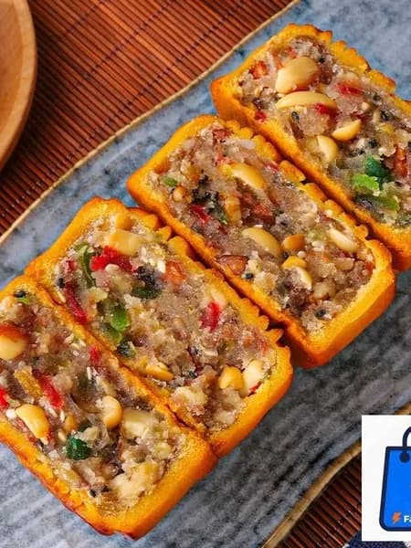 Лунный пряник со вкусом пяти ядер 200 г кондитерского изделия