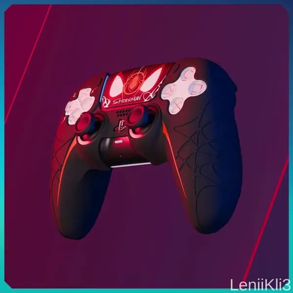 Тематический Человек-паук / Силиконовый чехол для геймпада PS5 / защитный кейс джойстика Sony Playstation 5 Dualsense
