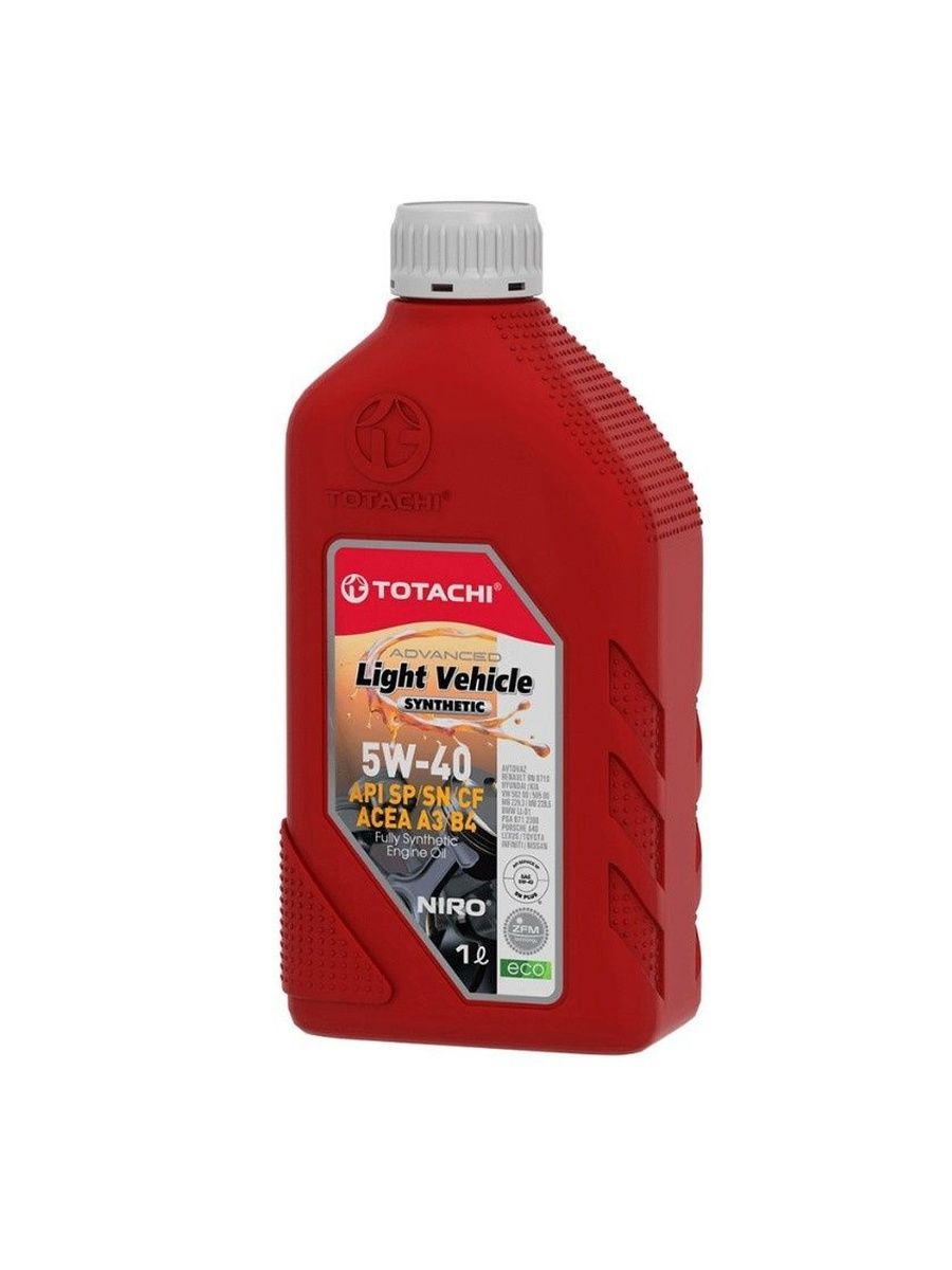 TOTACHI Niro LV SP/A3/B4 5W-40 Масло моторное, Синтетическое, 1 л