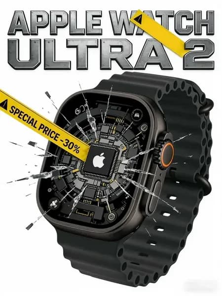 Умные часы Ultra 2 49mm Black Ti