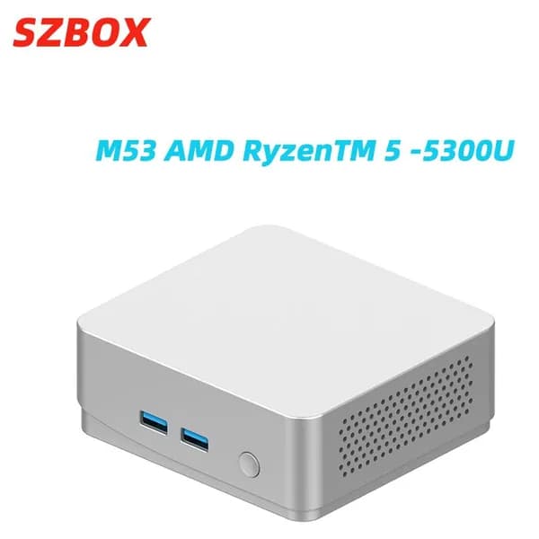 Мини-ПКRAM 8 ГБ, SSD 512 ГБ, Windows), белый