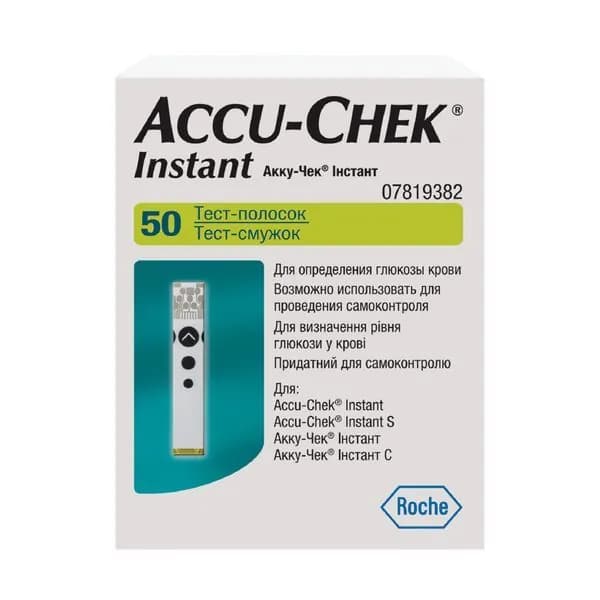 Accu-Chek Instant тест-полоски  №50