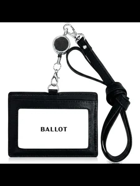 Держатель для ID-карт BALLOT кожаный