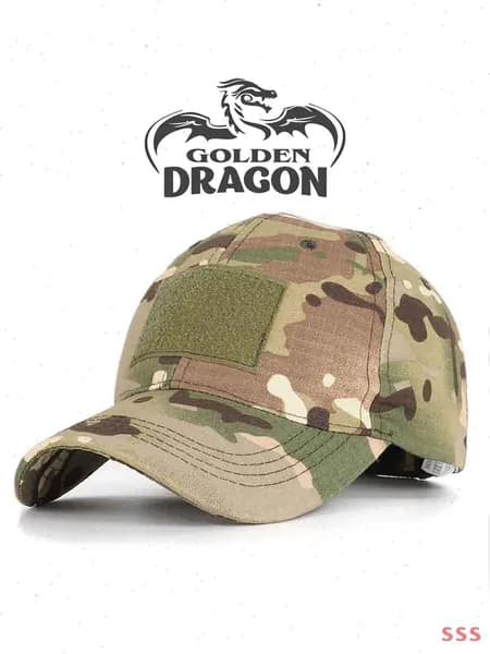 Бейсболка для рыбалки и охоты Golden Dragon Fishing